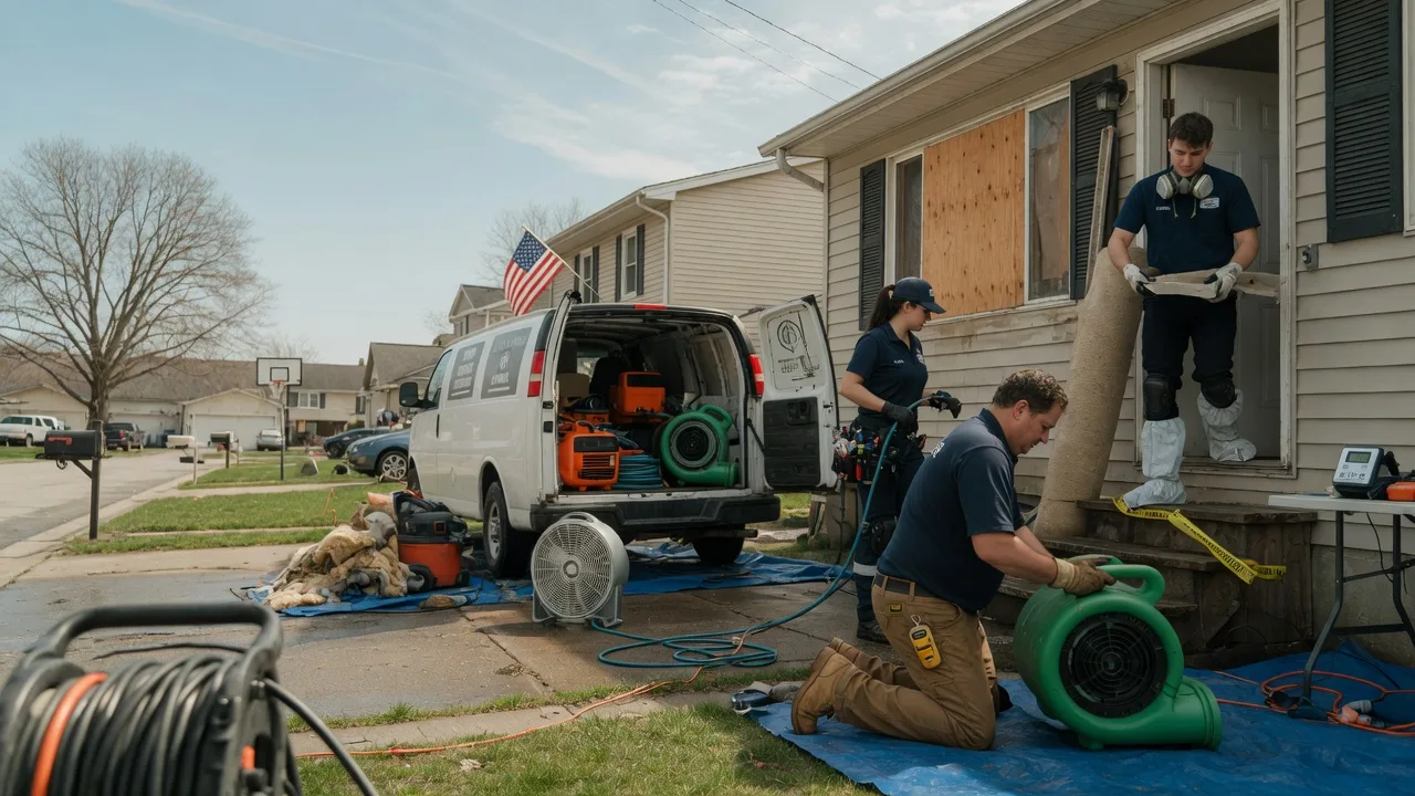 Water Damage Restoration in Valliant, OK near me